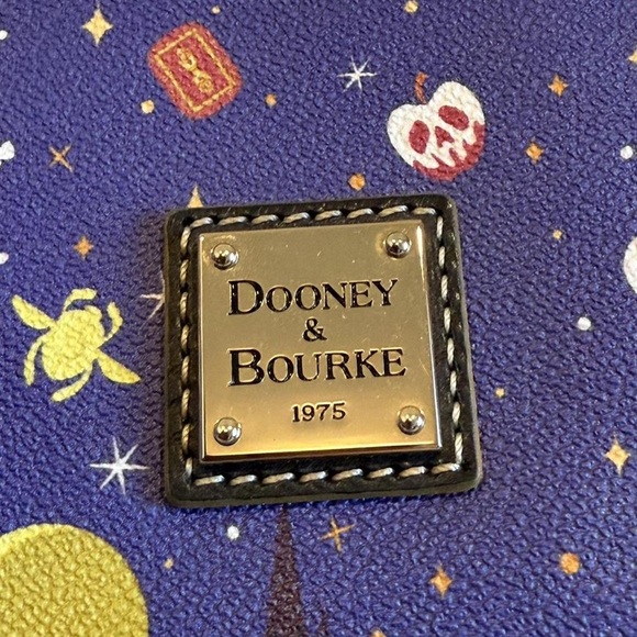 Dooney & Bourke Hocus Pocus Tote in Blue and Orange - Picture 4 of 4